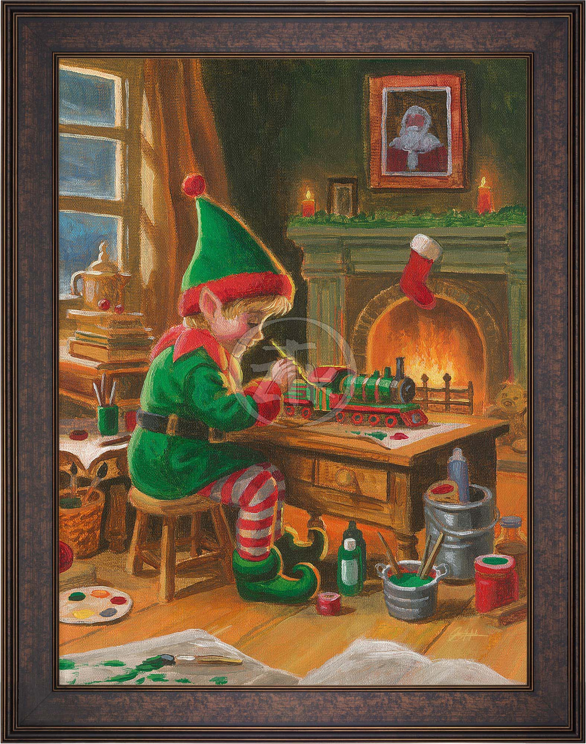 Santa's Little Helper - Limited Edition Canvas