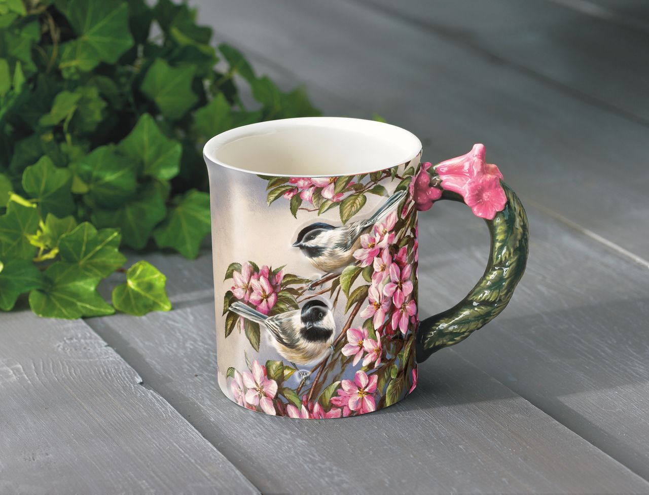 Crabapple Pair - Sculpted Mug
