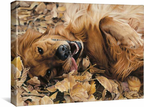 Fall Festival Golden Retriever