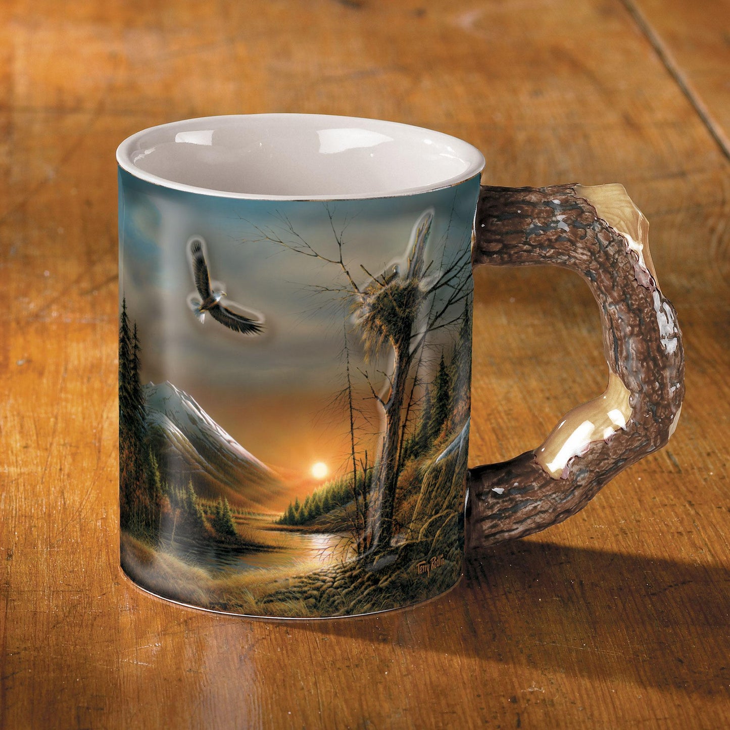 Flying Free - Eagle - Sculpted Mug
