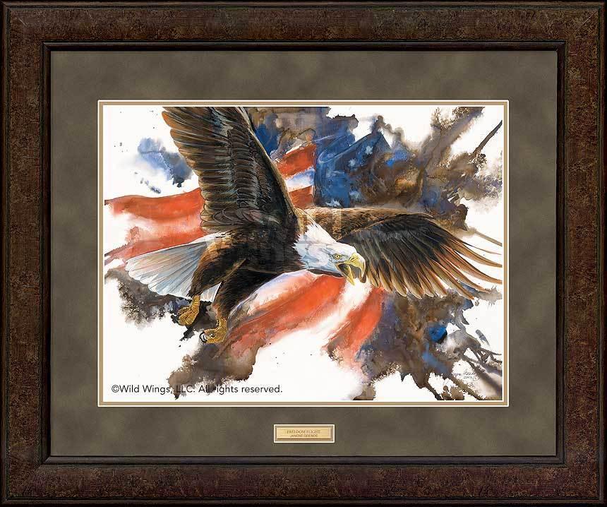 Freedom Flight - Bald Eagle - GNA Premium Print GNA Premium Print