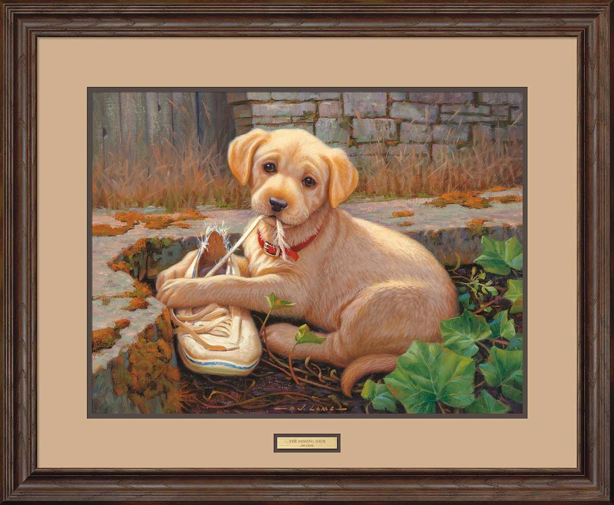 The Missing Shoe - Yellow Lab - Limited Edition Paper Limited