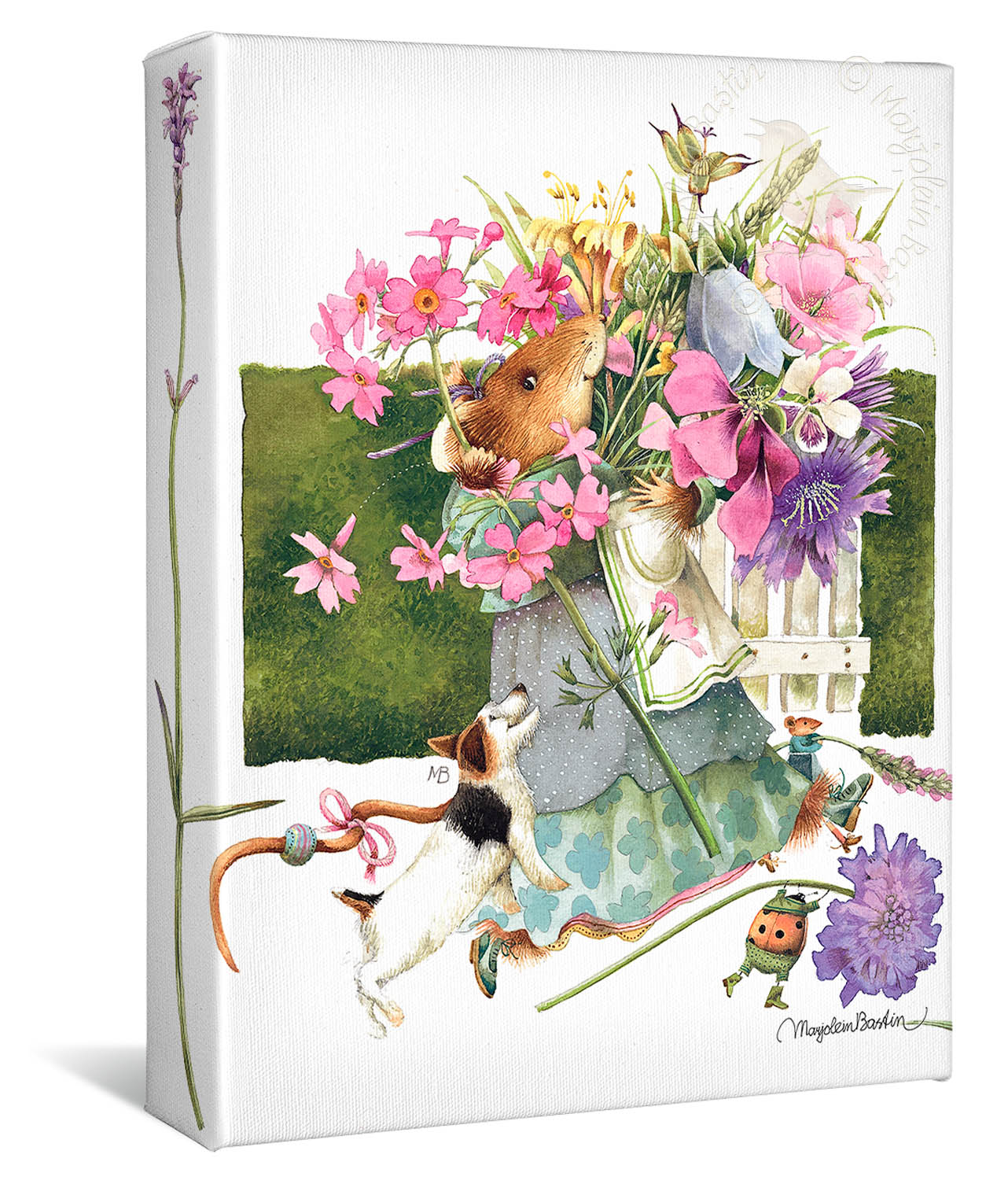 Let's Decorate the House! - 12" x 9" - Gallery Wrapped Canvas