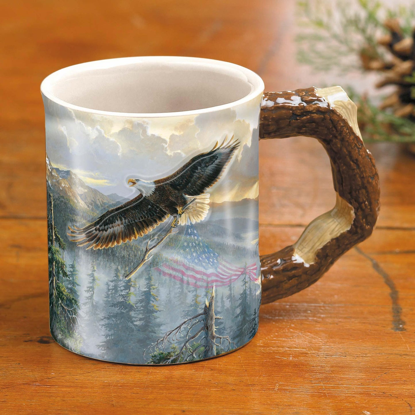 Rebuilding America—Bald Eagle - Sculpted Mug