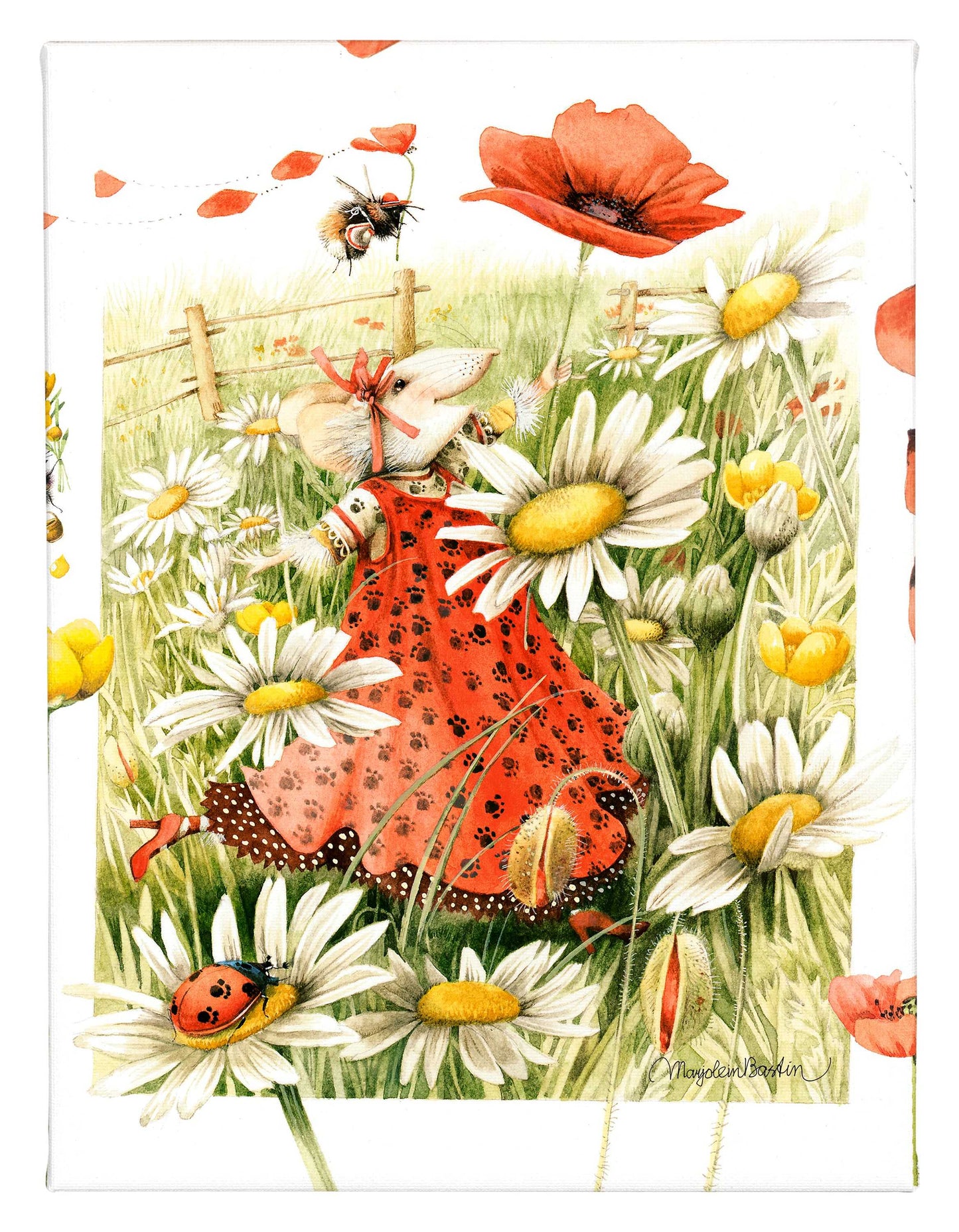 Thanksgiving in New York - 14" x 14" Gallery Wrapped Canvas