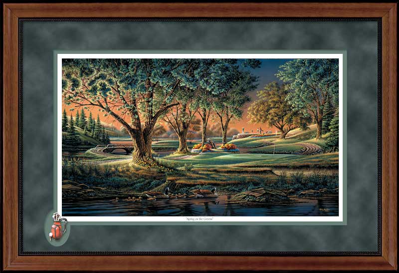 Spring on the Greens - Elite Print Elite Print from Wild Wings