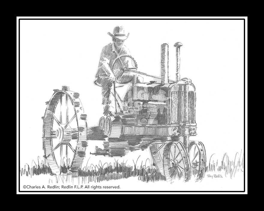 Tractor Study - Art Collection