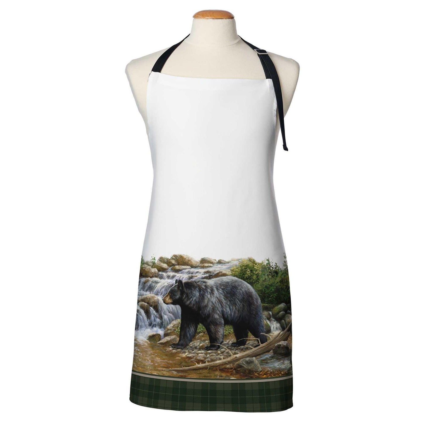 Shadow of the Forest—Black Bear Apron - Wild Wings