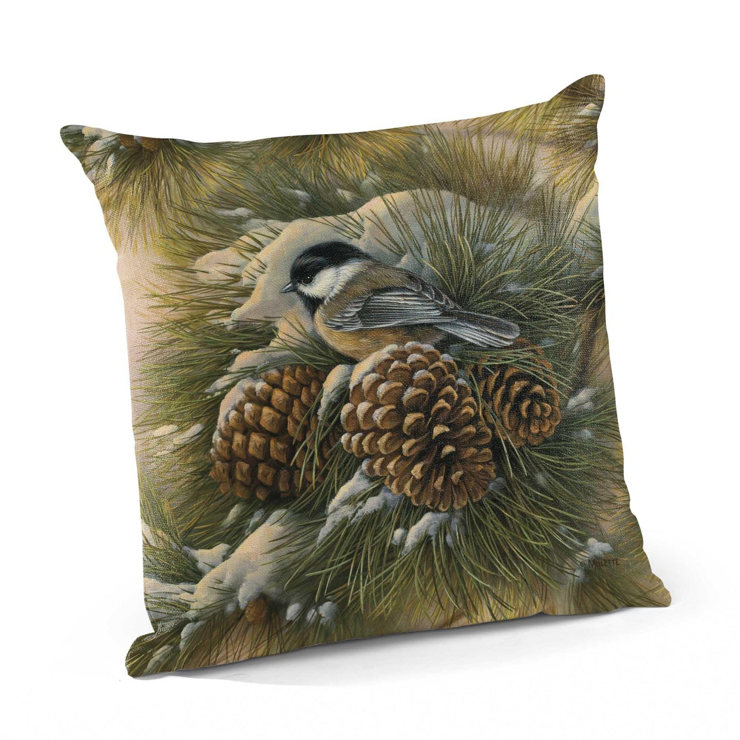 December Dawn Decorative Pillow - Wild Wings