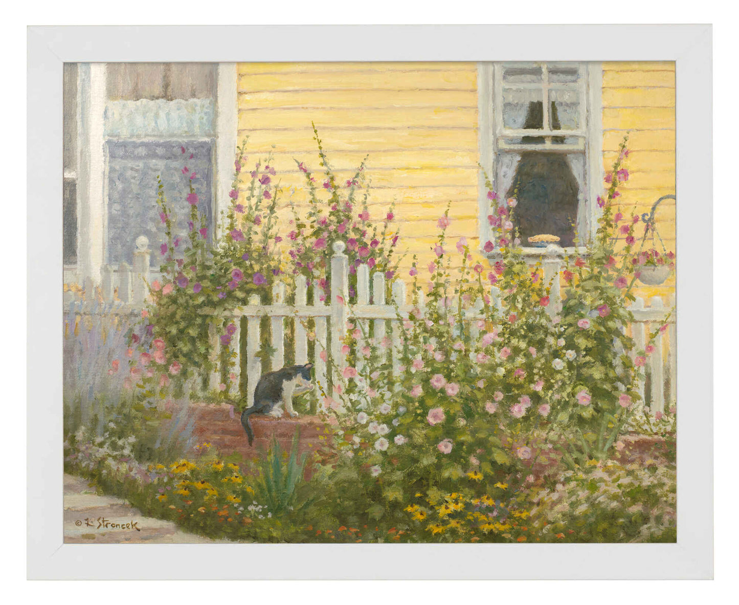 Hollyhocks and Apple Pie