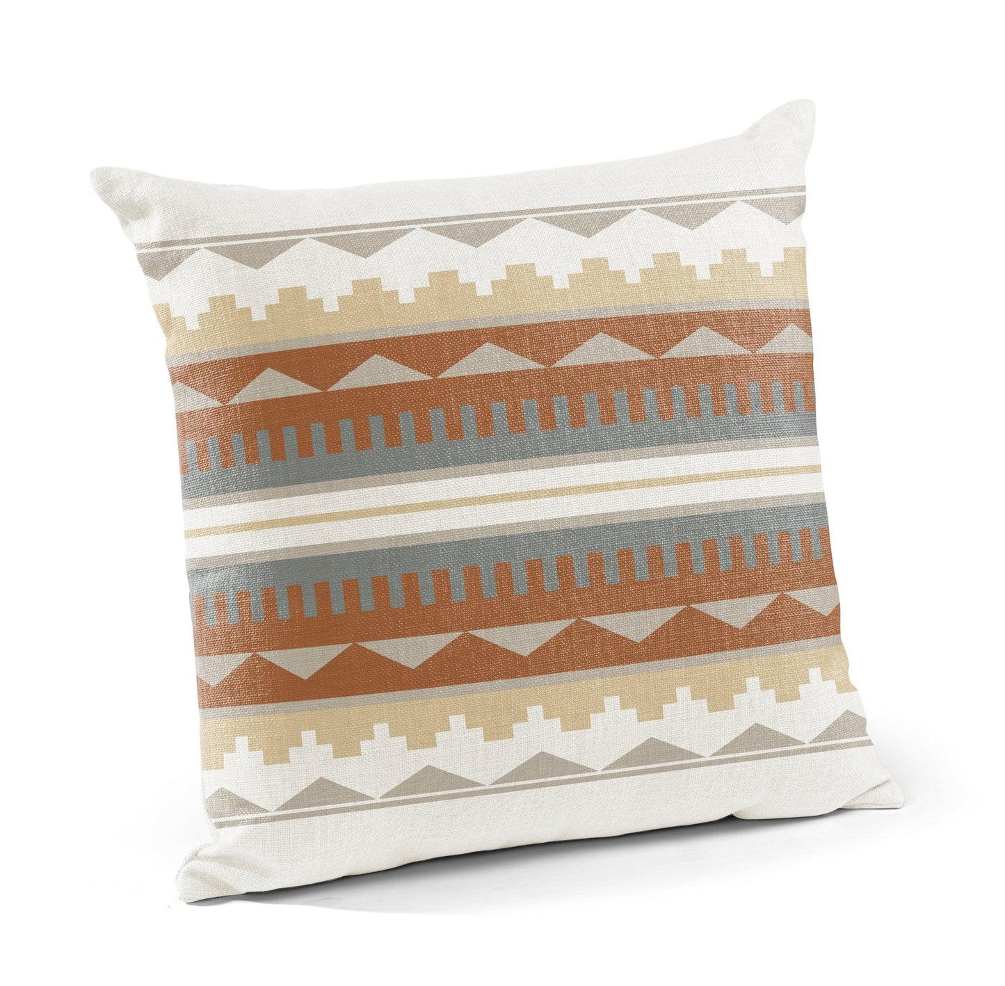 Look of War - Native American 18" Decorative Pillow - Wild Wings