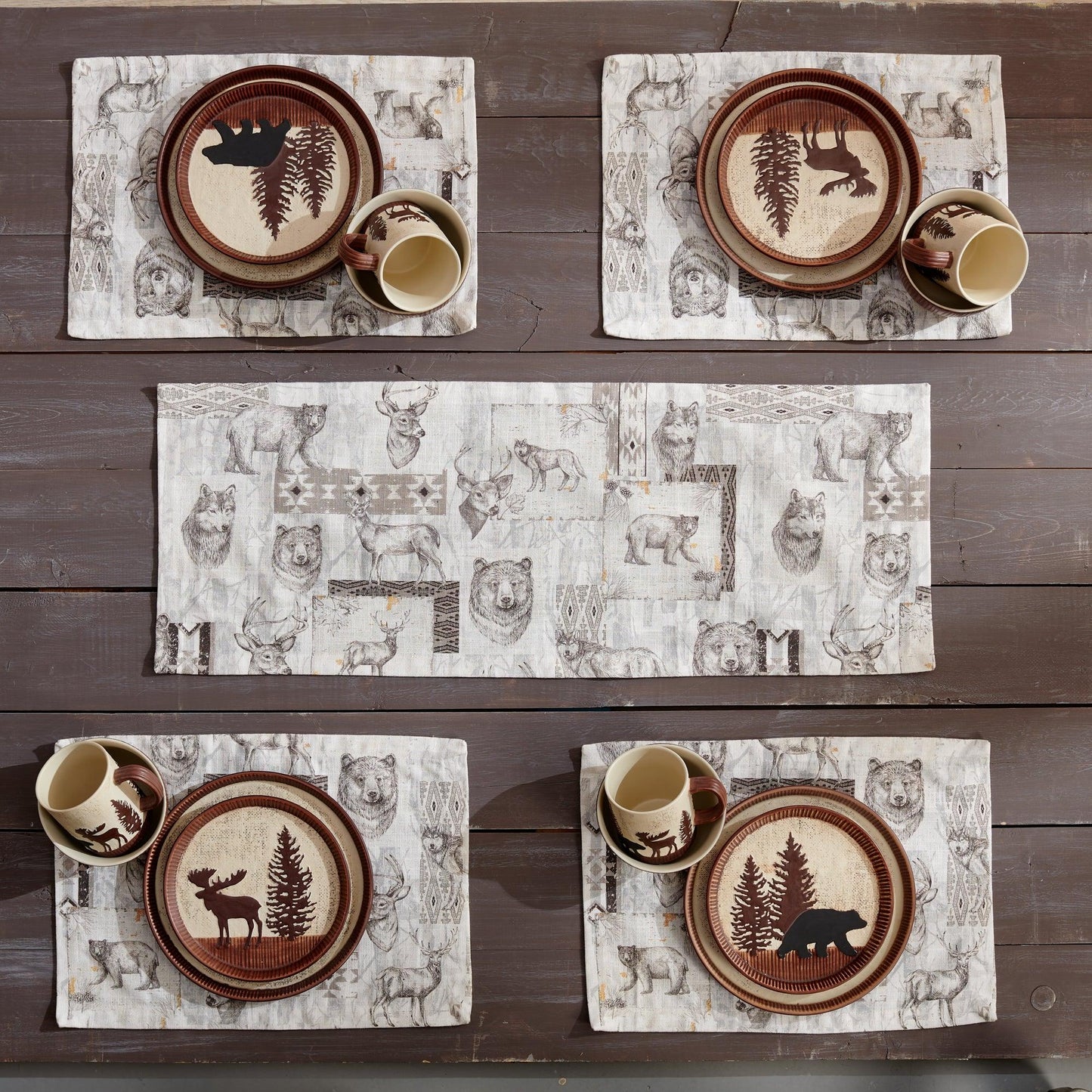 Wild and Free Table Runner - Wild Wings