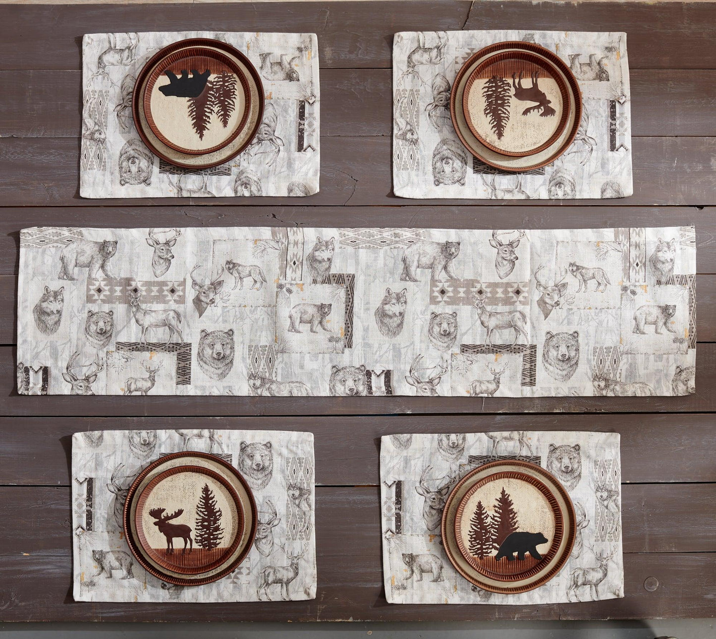 Wild and Free Placemats (Set of 4) - Wild Wings