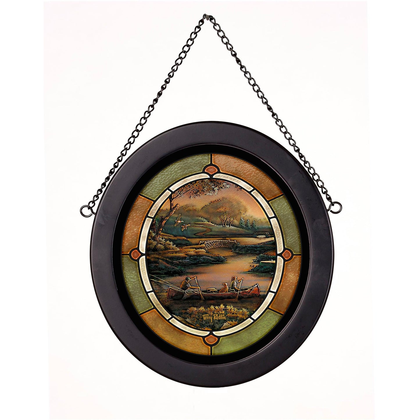 Summer on the Green I Stained Glass Art - Wild Wings