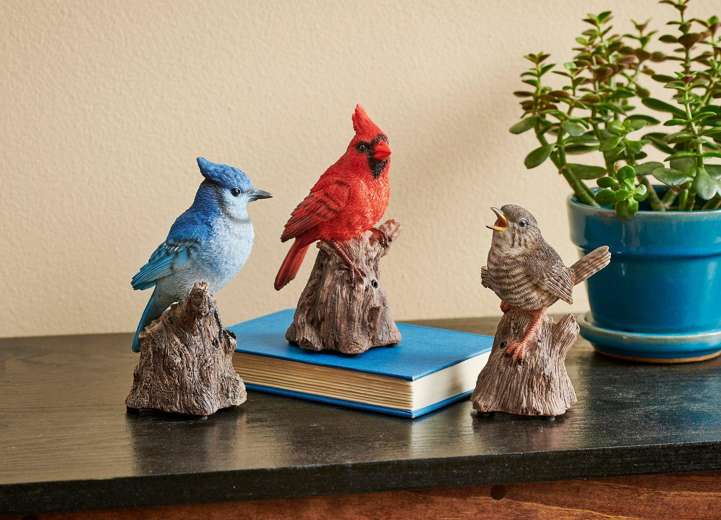 Wren Sculpture with Sound - Wild Wings