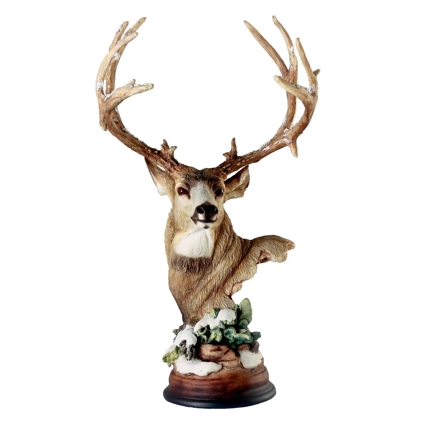 First Snow - Mule Deer Mill Creek Sculpture - Wild Wings