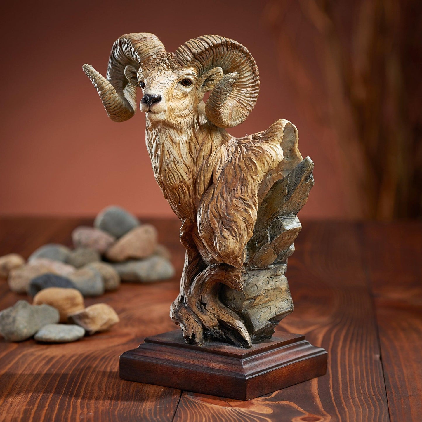 Level Headed - Ram Mill Creek Sculpture - Wild Wings