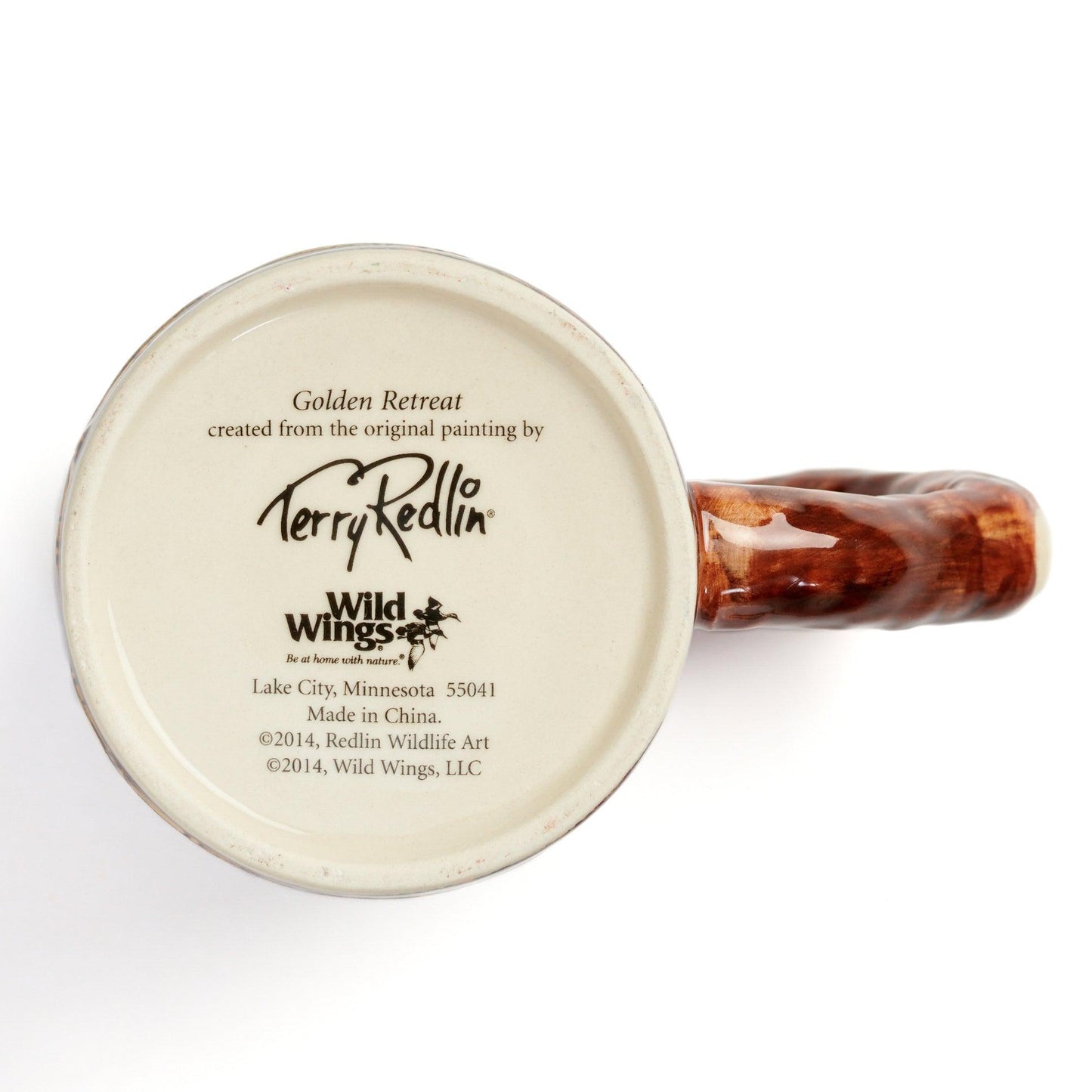 Golden Retreat - Cabin Sculpted Mug - Wild Wings