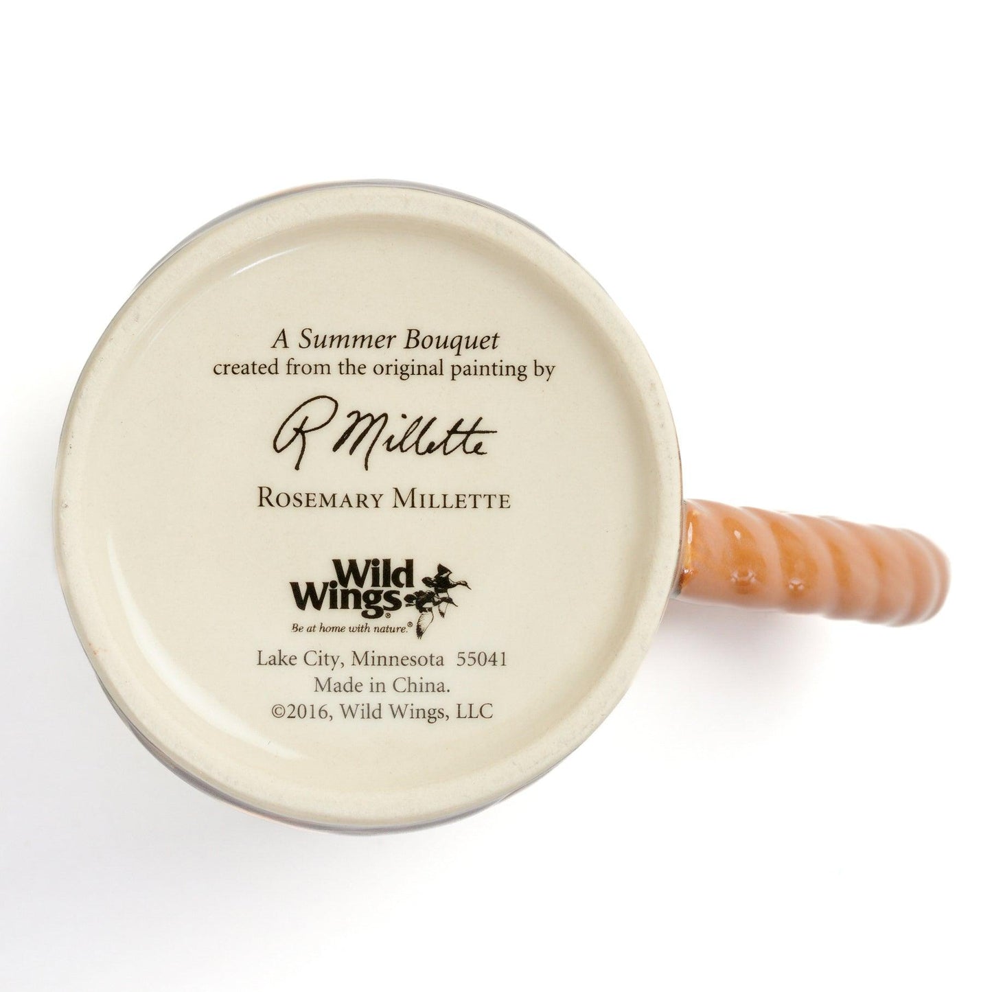 Summer Bouquet Sculpted Mug - Wild Wings