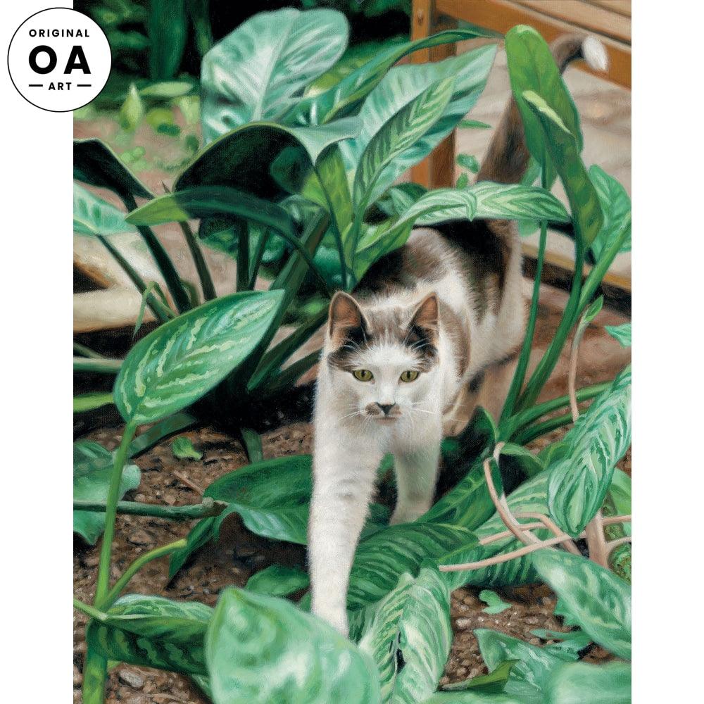 Rat Patrol—Cat Original Oil Painting - Wild Wings