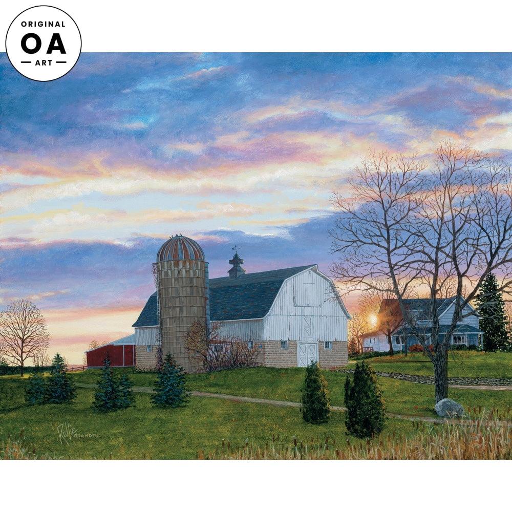 Dean's Place Original Acrylic Painting - Wild Wings