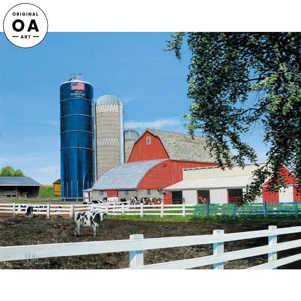 Francis' Place Original Acrylic Painting - Wild Wings