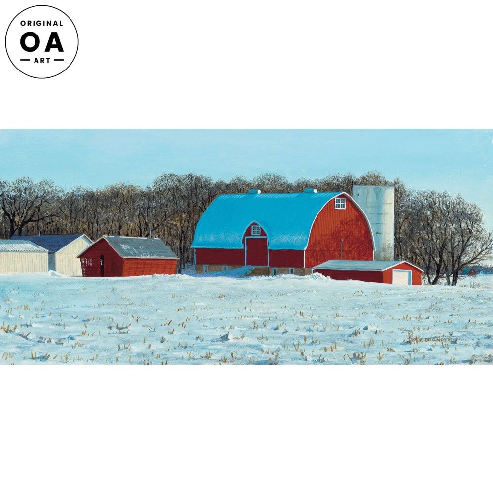 January Thaw Original Acrylic Painting - Wild Wings