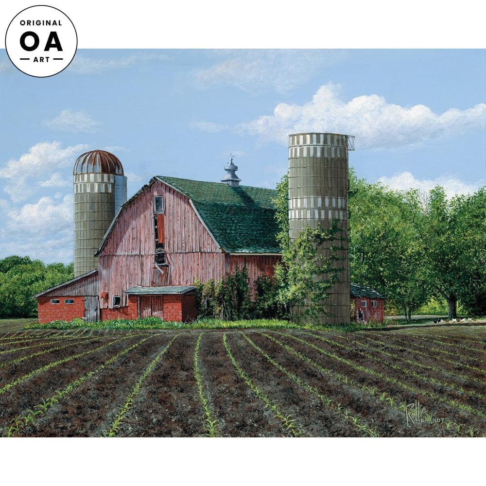 Nels' Place Original Acrylic Painting - Wild Wings