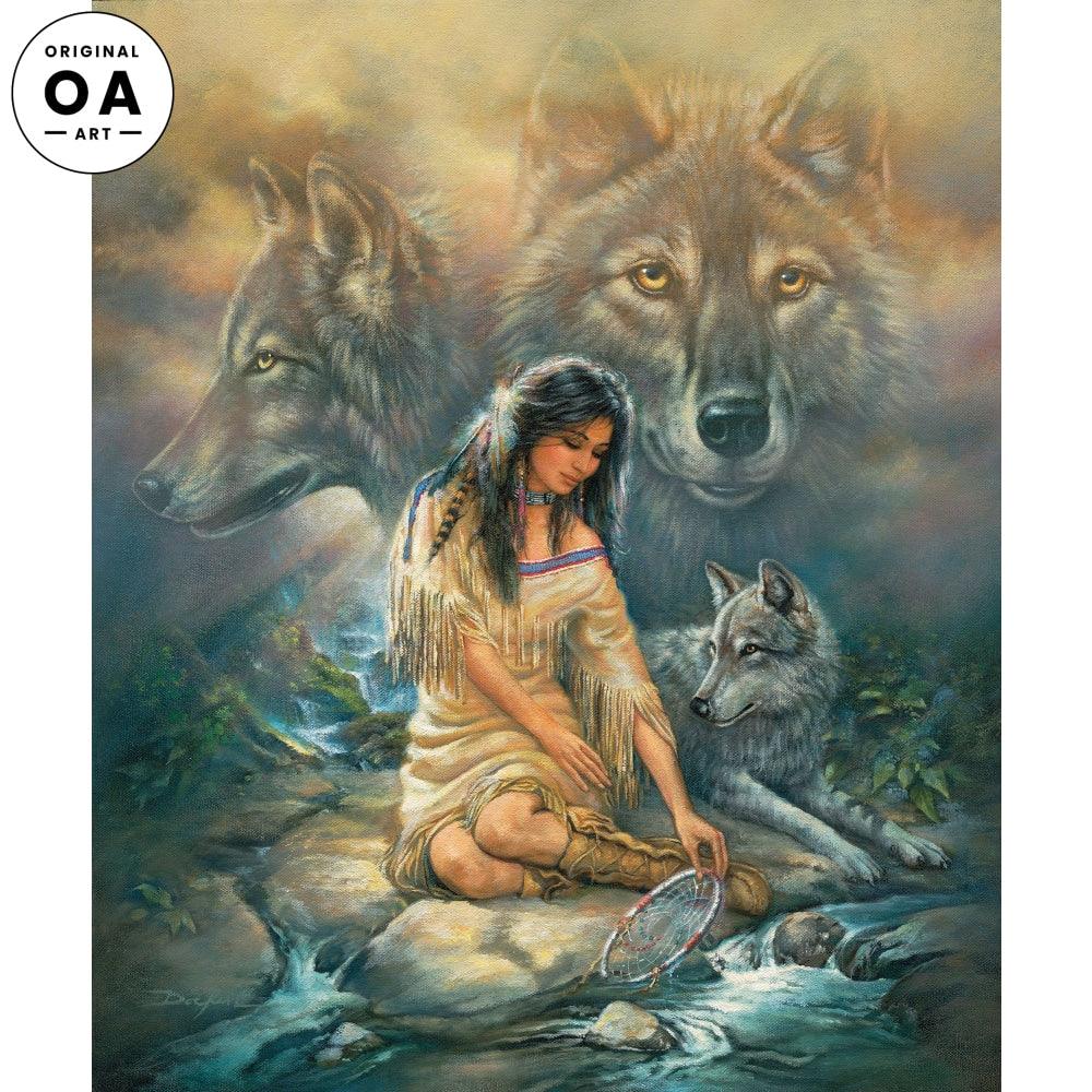 Inner Vision Original Oil Painting - Wild Wings