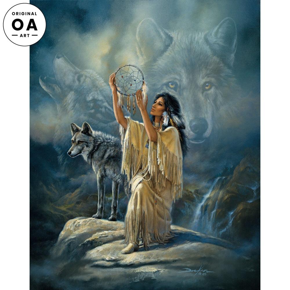 Inner Quest Original Oil Painting - Wild Wings