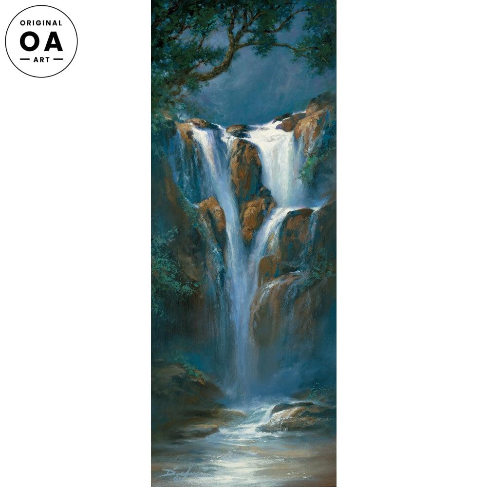 The Falls II Original Oil Painting - Wild Wings