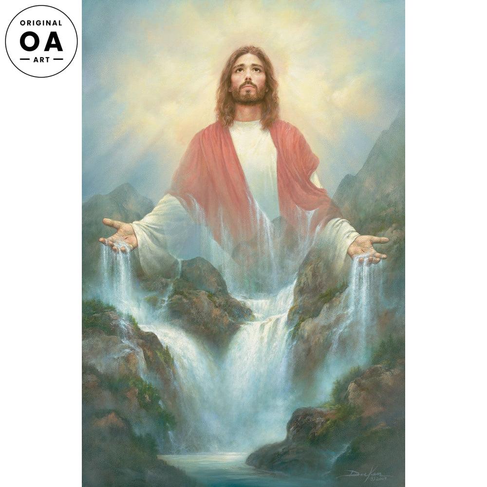 River of Life Original Oil Painting - Wild Wings