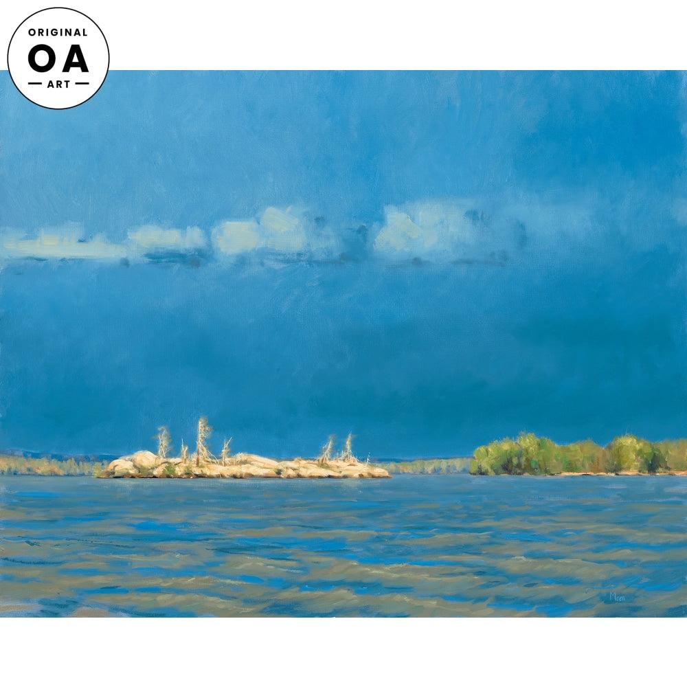 Lake Vermilion Light Original Oil Painting - Wild Wings