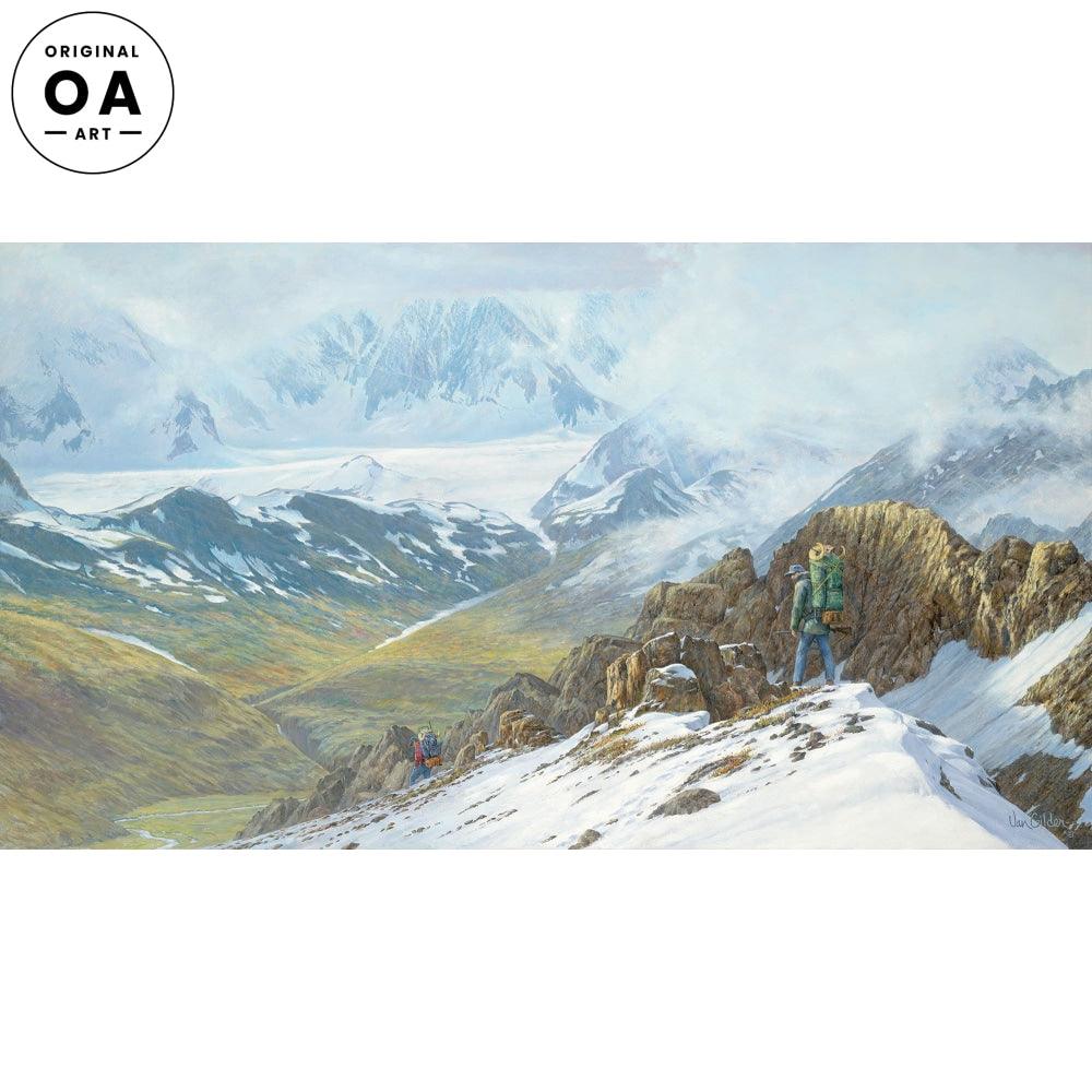 That Last Look Back Original Oil Painting - Wild Wings