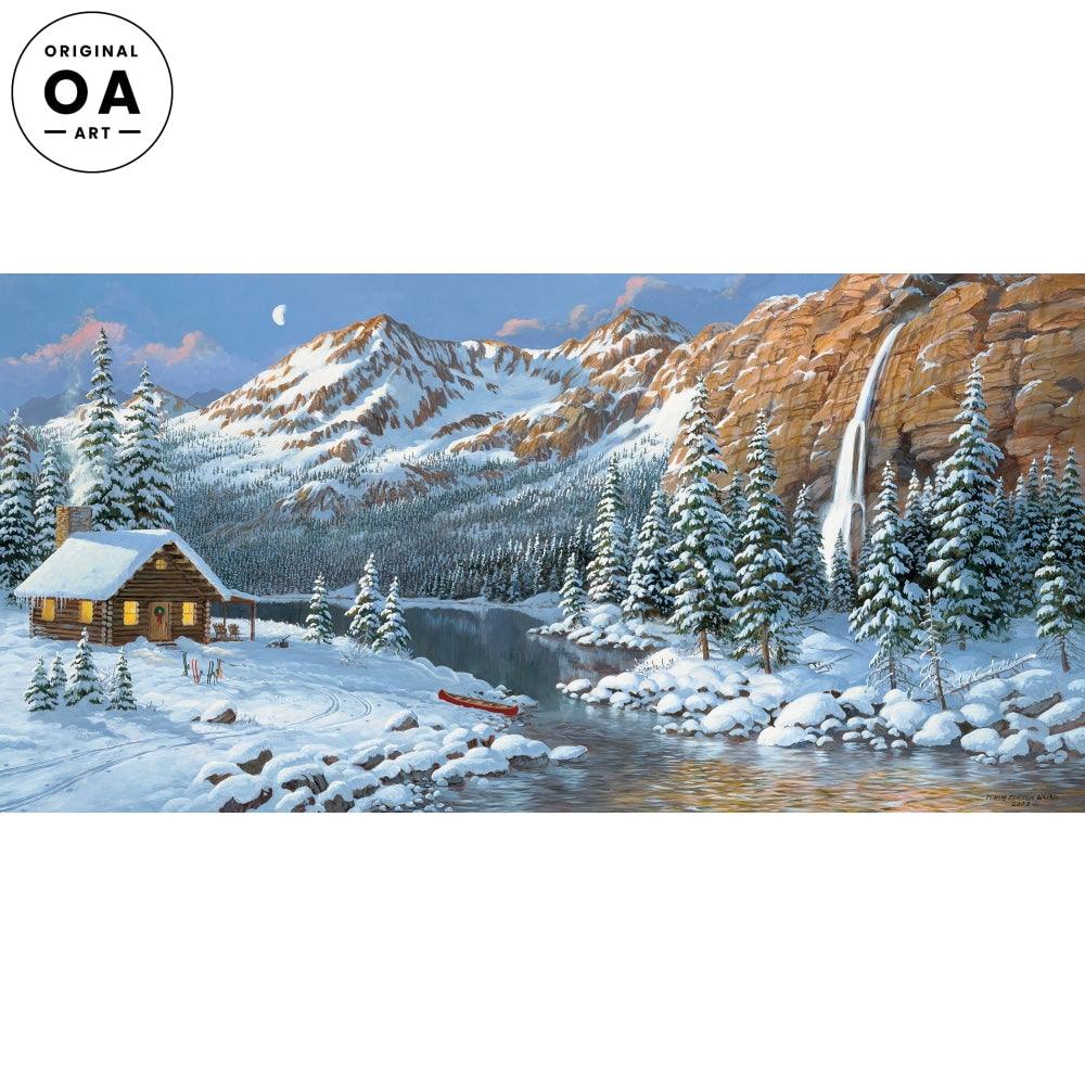 Spirit of the Rockies—Hideaway Original Acrylic Painting - Wild Wings