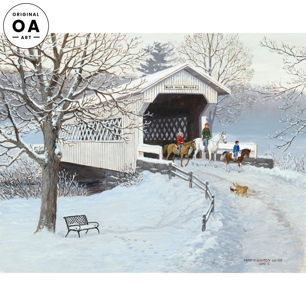 Saturday Ride Original Acrylic Painting - Wild Wings