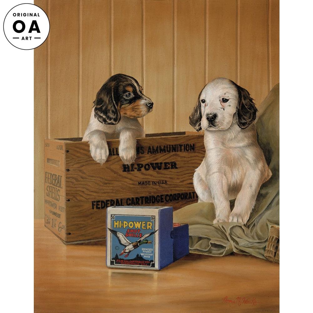 Something Old, Something New Original Oil Painting - Wild Wings