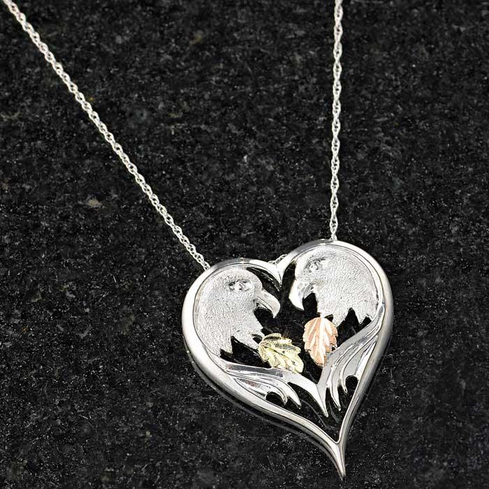 Silver Eagle Necklace - Wild Wings