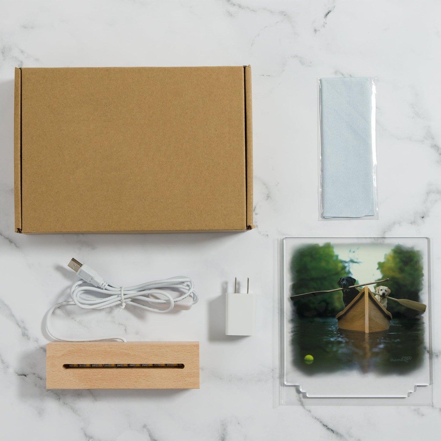 Twilight—Tree Acrylic Night Light - Wild Wings