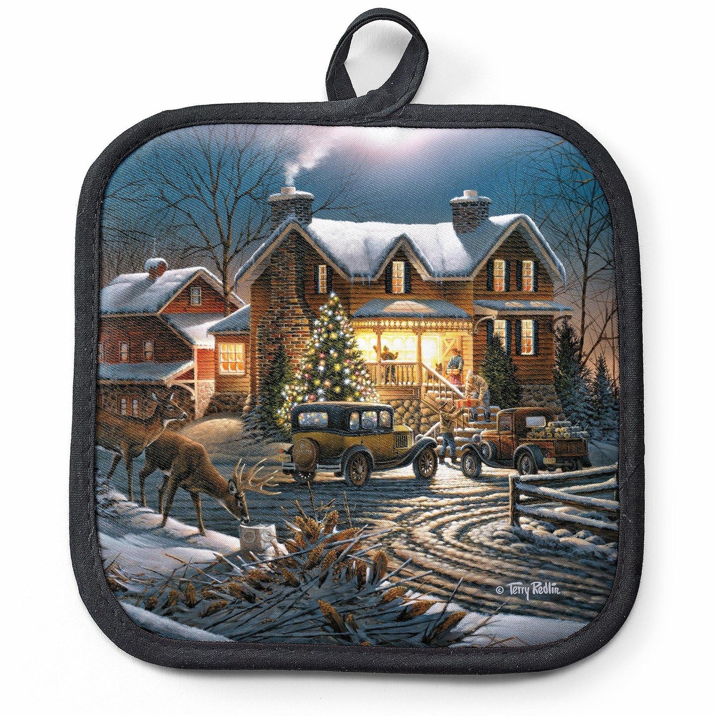 And Crown Thy Good with Brotherhood Pot Holder - Wild Wings