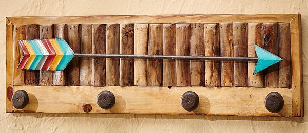 Lone Arrow Coat Rack - Wild Wings
