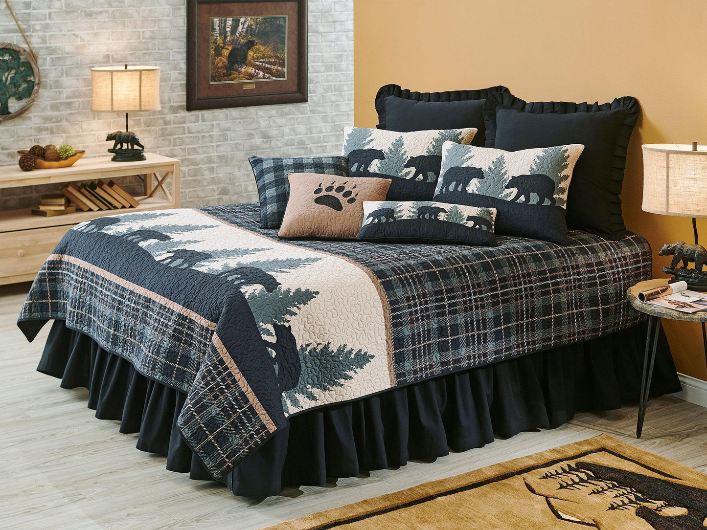 Walk the Path—Bear Quilt - Wild Wings