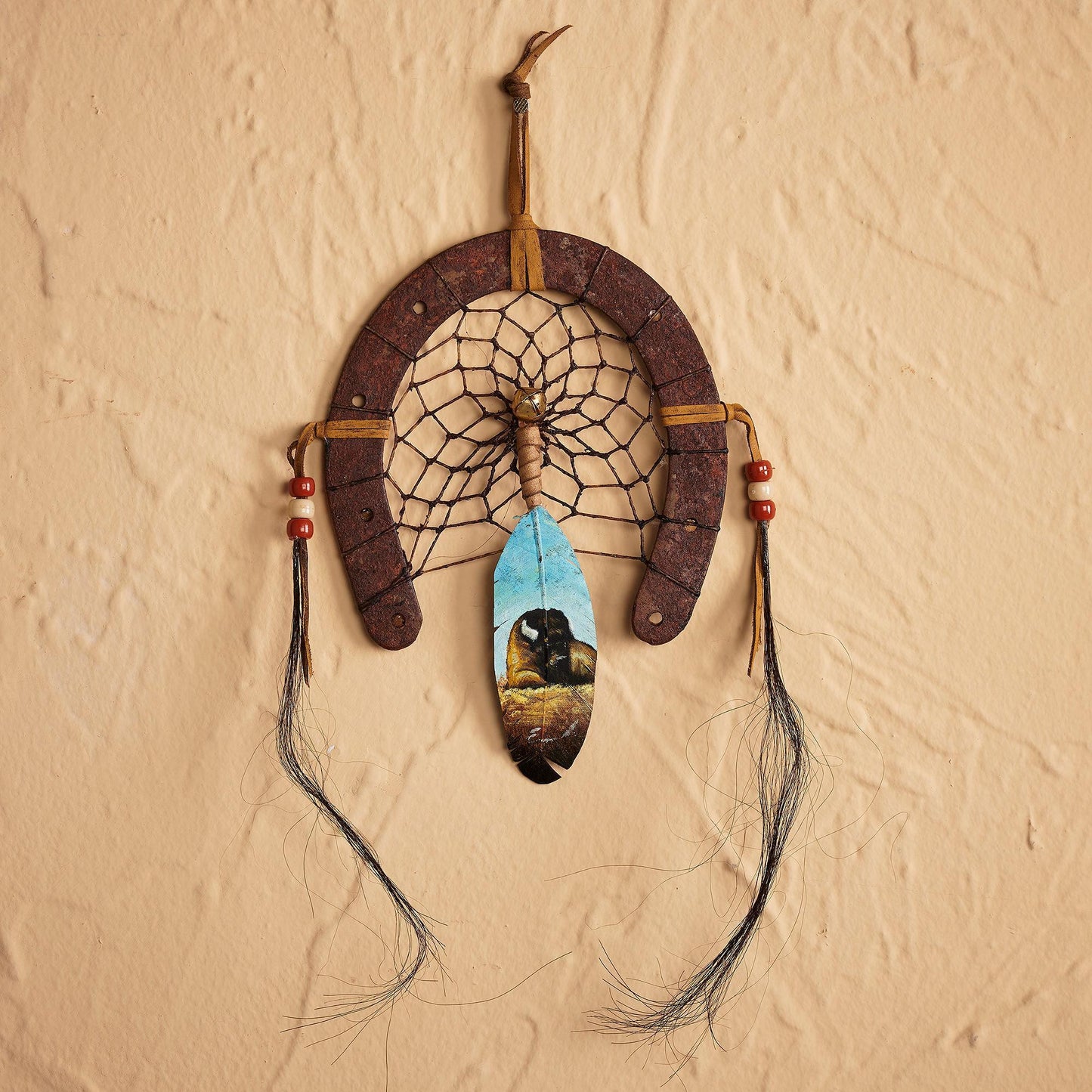 Horseshoe—Bison Wall Decor - Wild Wings