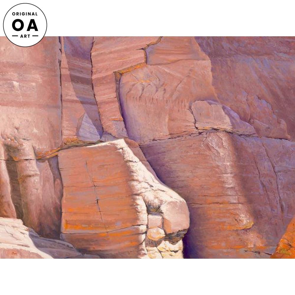 Blank Canvas Original Acrylic Painting - Wild Wings