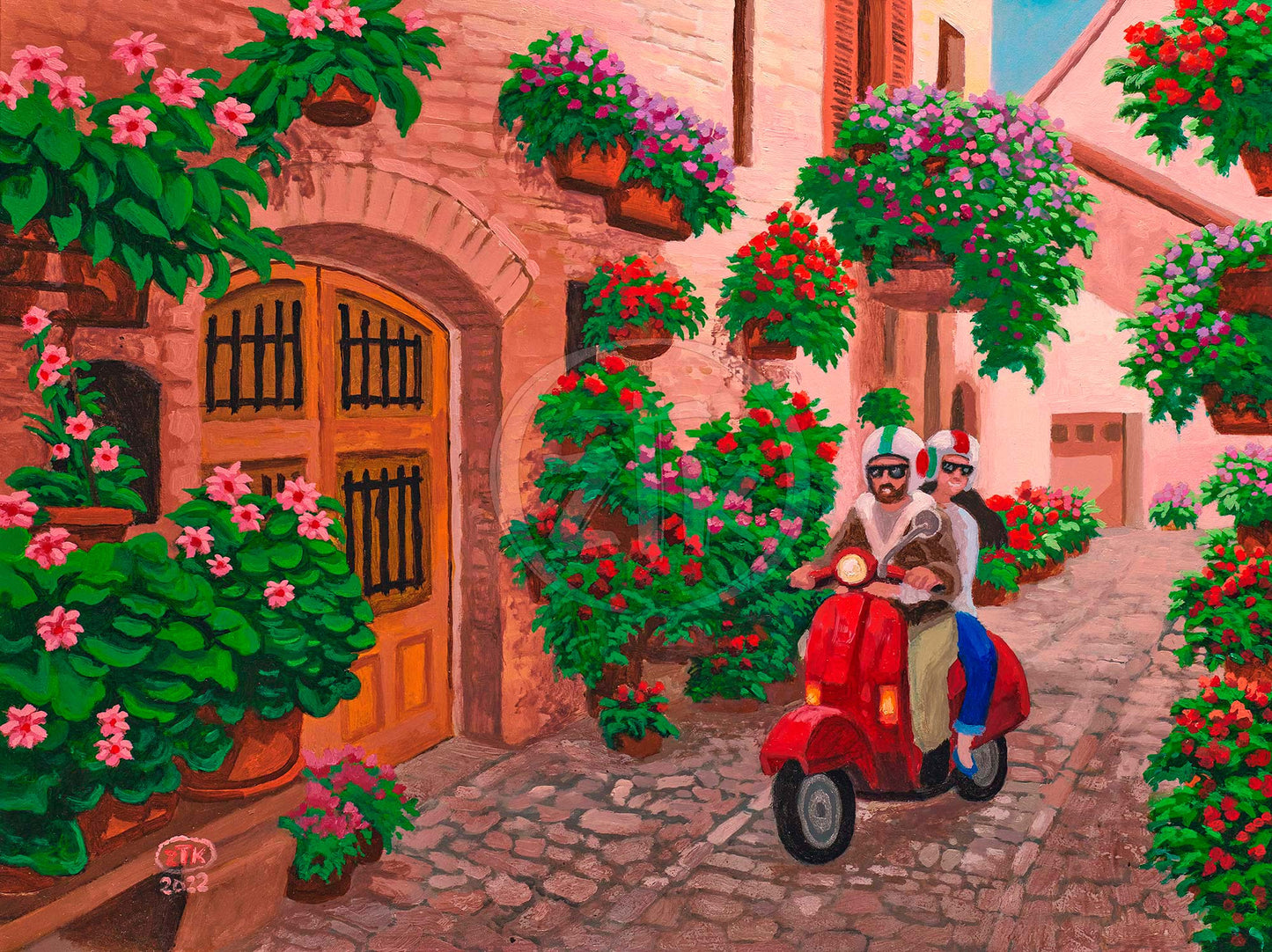 Romantic Ride - Limited Edition Canvas