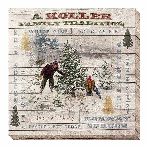 Family Traditions Personalized Wrapped Canvas - Wild Wings