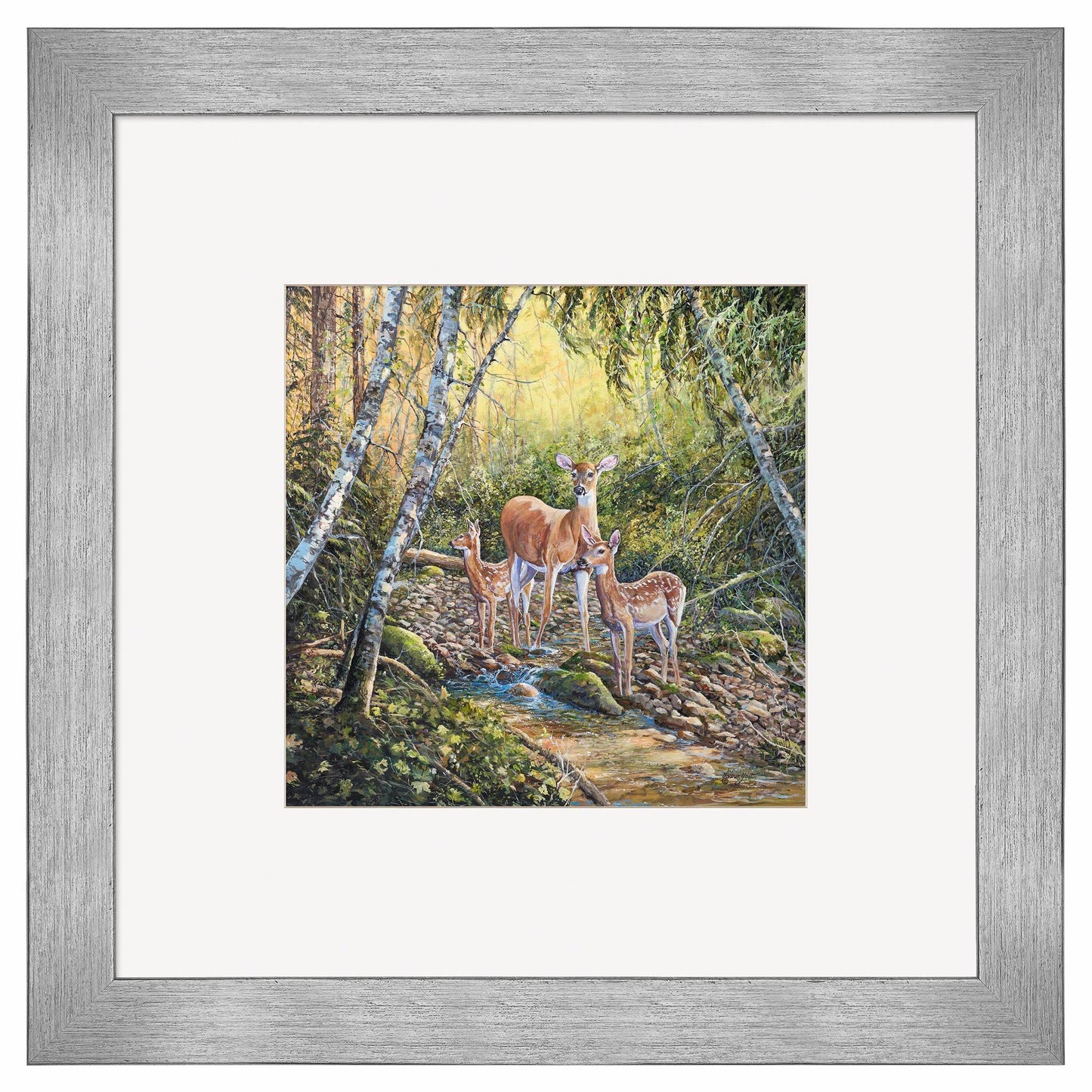 Serenity Contempo Square Art Collection - Wild Wings