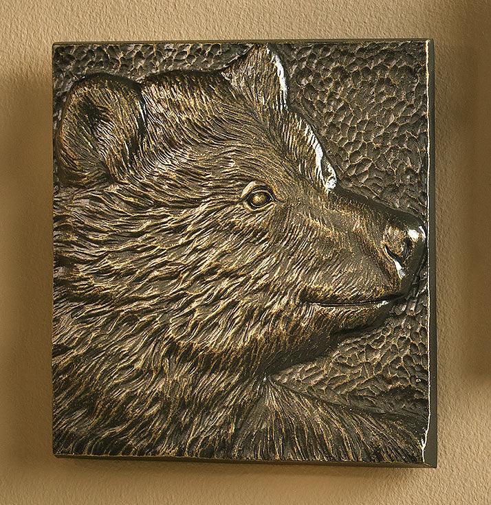 French Bronze—Bear Wall Decor - Wild Wings