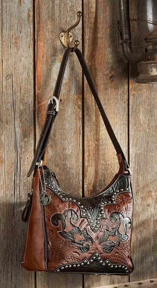 Roen leather west shoulderbag crocodile Western Leather Bag