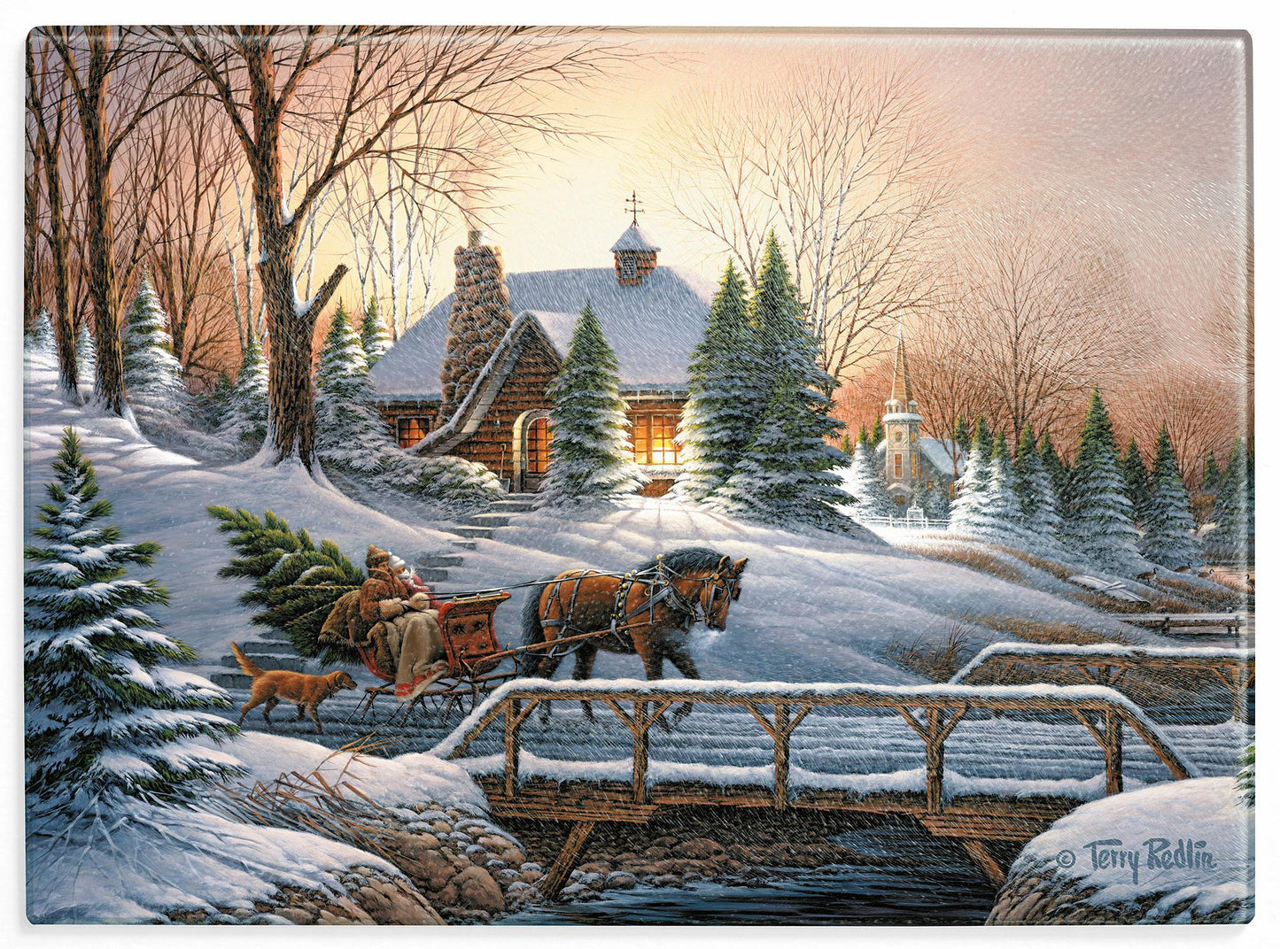 Heading Home Cutting Board - Wild Wings